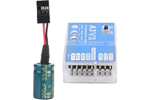 ZYZYZK F50A Sistema de estabilización del controlador de vuelo Gyro A3 V2 de 3 ejes for aviones de ala fija RC