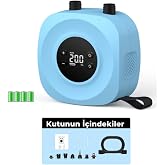 D18 Pro Kablosuz Şarjlı SUP Pompası | K&uuml;&ccedil;&uuml;k ve Taşınabilir | Tek Şarjla Birden Fazla SUP Şişirme | LED Ekranlı