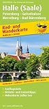 Image de Rad- und Wanderkarte Halle (Saale) - Petersberg - Geiseltalsee - Merseburg - Bad Dürrenberg 1:50000: mit Nebenkarte Süßer See, Ausflugszielen, ...