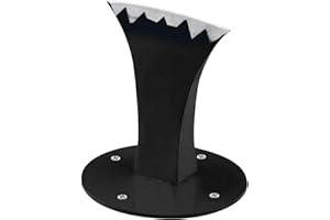 leryveo leña para Trabajos Pesados ,Cracker para astillar leña - Cuña para Partir Madera Cuña para Partir Troncos Manual, Negro, Naranja