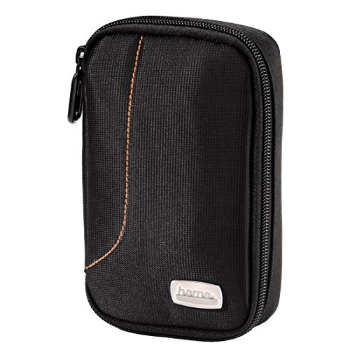 Hama externe Festplattentasche „Black Bird“ 2,5 Zoll, Case für 2,5 Zoll Festplatten und SSD, integriertes Kabelfach (Innenmaße: 9 x 15 x 3 cm), schwarz - 2