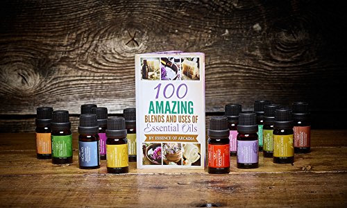 Top 14 LUXUS 100 % Pure Aromatherapie Ätherische Öle Top 14 Set (10 ml), zur therapeutischen Anwendung + KOSTENLOSES Rezept-Heft - 7