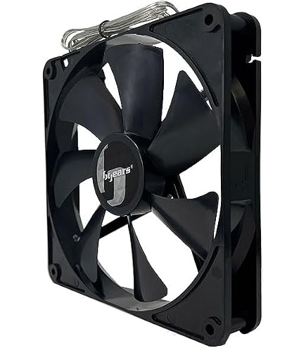 EKWB EK-Vardar Evo 120ER RGB kasa fanı, 12 cm, siyah : Amazon.com