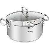 TEFAL DUETTO+ G7194655 CACEROLA - Arce inoxidable