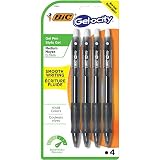 bic velocity gel vs pilot g2 Black BIC Bolšªgrafo Velocity Gel retrš¢ctil, recargable, punto medio (0,7 mm), negro, 24 plumas