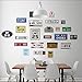 Produktbild Wsxwga Retro Autokennzeichen Wandaufkleber Wohnkultur Wohnzimmer Bar Pub Cafe Vintage Zeichen Wandtattoos Pvc-Wandkunst Diy Poster 140 * 86 Cm