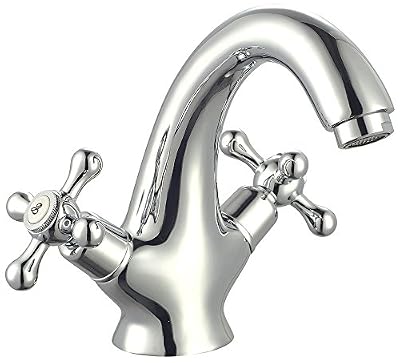 ROUSSEAU 4056674 Beverley Mélangeur Lavabo Fixe Chromé