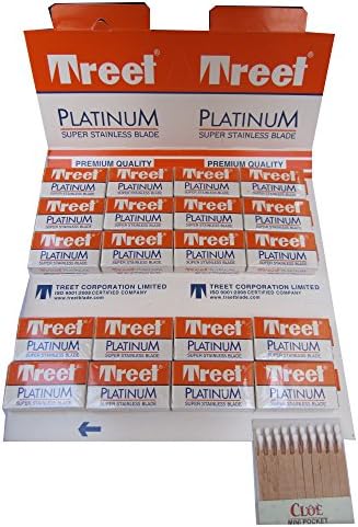 200 Treet Platinum Blades and 20 hemostatic matches