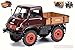 Produktbild SCHUCO SH0143 MERCEDES UNIMOG 401 WITH WESTFALIA-CABIN AMARANT RED 1:18 DIE CAST