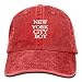 Produktbild Funny Hat Baseball Cap New York City Boy Classic Adjustable Plain Cap Top Level Low Profile Polo Western Child Style A Cowboy Hat