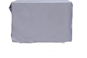FINEVERNEK Housse Climatiseur Extérieur, Plus épaisse Climatiseur Protection Extérieure, Anti Poussière Anti Neige Imperméable Résistant Au Soleil Housse Climatiseur Protection, Gris(80 * 28 * 54cm)