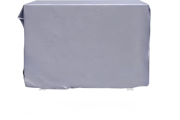 FINEVERNEK Housse Climatiseur Extérieur, Plus épaisse Climatiseur Protection Extérieure, Anti Poussière Anti Neige Imperméable Résistant Au Soleil Housse Climatiseur Protection, Gris(86 * 32 * 56cm)