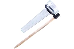 Plastique Pluviomètres Pratique Qualité Supérieure Pluviomètres Gros Affichage Pluviomètres Extérieur Transparent Pluviomètres Compteur Pluviomètre Robuste Facile pour Jardin Extérieur Capacité