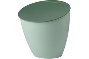Mepal - Cestino per Rifiuti Organici Calypso - Piccolo Contenitore per Rifiuti con Coperchio - Ideale per l'Organizzazione della Cucina - Lavabile in Lavastoviglie - 2200 ml - Nordic sage