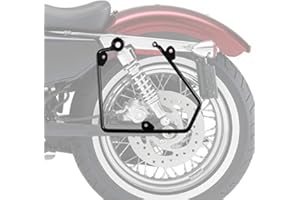 CRAFTRIDE Supporto telaietto compatibile con Harley Davidson Sportster 95-15 sinistra salva borse SHL
