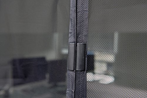 PEARL Selbstschließendes Fliegennetz für Türen, 90 x 210 cm - 4