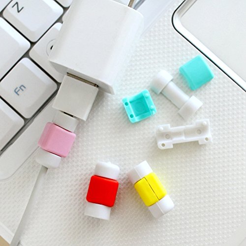Shiningup Ladegerät Kabelschoner Protector Fixer für Apple iPhone Laptop Macbook Charge Kabel - 3