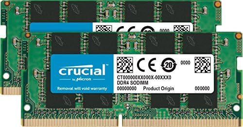 Crucial CT2K4G4SFS8213 8 GB Kit (4 GB x 2, DDR4, 2133 MT/s, PC4-17000, SRx8, SODIMM, 260-Pin) Memory