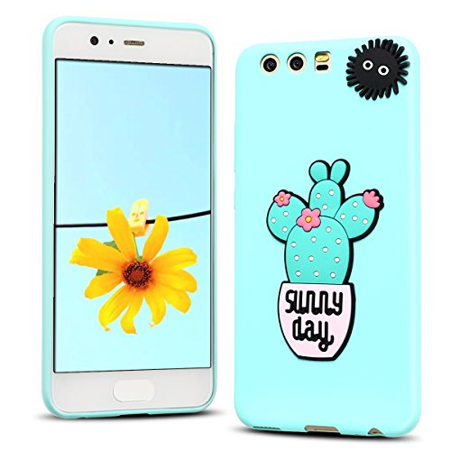 Funda Huawei P10 Carcasa Huawei P10 Silicona RosyHeart 3D Ultra Delgado TPU Goma Funda para Huawei P10 Ultrafina Suave Opaco Gel Parachoques Caso Anti-ara azos Protectiva Caso - Cactus Azul reviews Funda Huawei P10 Carcasa Huawei P10 Silicona RosyHeart 3D Ultra Delgado TPU Goma Funda para Huawei P10 Ultrafina Suave Opaco Gel Parachoques Caso Anti-ara azos Protectiva Caso - Cactus Azul