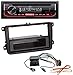 Produktbild caraudio24 JVC KD-T702BT MP3 CD AUX Bluetooth USB Autoradio für VW Transporter T5 T6 Caravelle Multivan ab 09