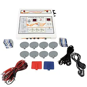REBALANCE INDIA Electro Therapy Combination Therapy Us+4 Channel Tens - White