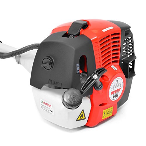 HECHT Benzin-Motorsense 145 Rasen-Trimmer Freischneider (2 PS, inkl. Mischflasche u. Kompfort Tragegurt) - 4