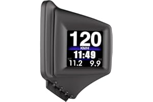 PIOUSUNT HUD OBD2+GPS On-Board Computer Head Up Display Auto Tachometer Turbo Öl Druck Wasser Temp GPS Tachometer Für Benzin Auto