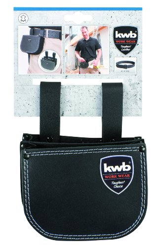 kwb Nageltasche 906420 (mit 2 Fächern und Gürtelschlaufen, aus Rindleder)