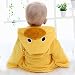 BOBORA Baby Infant Bathrobe Cute Animal Soft Hooded Towels Wrap Ducks