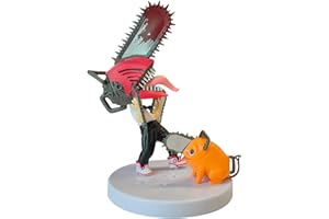 XRHOT Chainsaw Man Figure Chainsaw Man Anime Figure Chainsaw Man PVC Popular Game Cartoon Characters Statue Collectibles Model Figure Ornaments for Anime fans (15cm)