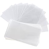 AONER 6*10cm 200pz Sacchetti Bustine Sacchettini Plastica Trasparenti per Bomboniera Confetti Gioielli