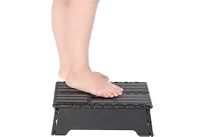 FYBIDA Portable Folding Step Stool Black Step Ladder for Elderly Pregnant Bathroom for Kitchen Bathroom Toilet Caravan Travel Useelderly care