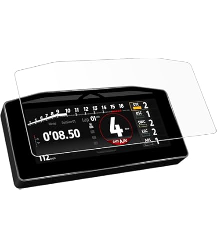 Pellicola Protettiva Speedo Angels Nano Glass Per Cruscotto DUCATI PANIGALE V2 (2020+) - 2 Pezzi, Anti-Graffio - Foto 6