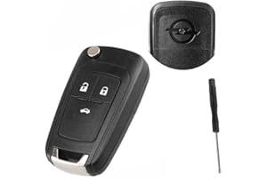 SUPER1 3 Pulsante Fit per OPEL VAUXHALL Zafira Astra Insignia Holden Telecomando auto Guscio Custodia con coperchio del telecomando Flip HU100 Lama
