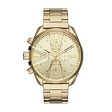 Diesel Herren Chronograph Quarz Uhr mit Edelstahl Armband DZ4475