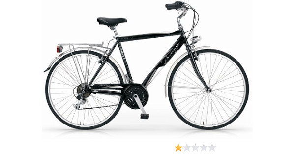 MBM TOURING MAN BICICLETTA UOMO 28'' 6S H54 TREKKING CITY BIKE NERO :  Amazon.it: Sport e tempo libero