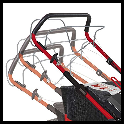Einhell Benzin Rasenmäher GC-PM 56 S HW (2,8 kW, 56 cm Schnittbreite, 80 l Fangsack, Radantrieb, Mulchfunktion, Seitenauswurf, empfohlen bis 2200 m²) - 6