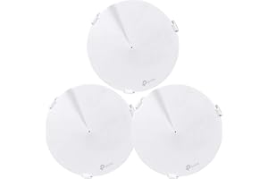 Soporte para Montaje en Pared BECEMURU ABS Montaje para enrutador para TP-Link Deco M9 Plus WiFi Sistema de Wi-Fi de Malla (3 Paquete)