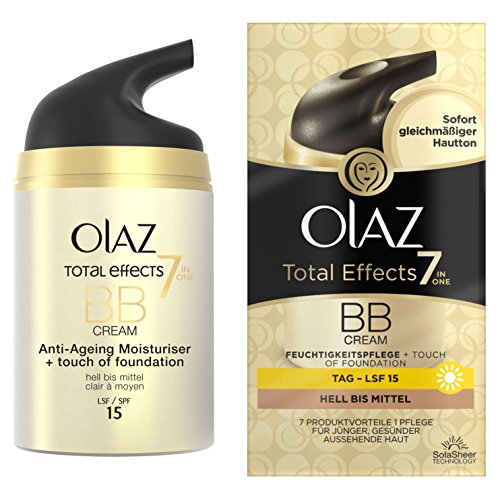 Olaz Total Effects 7-in-1 Anti-Aging-Hautpflege Tagescreme LSF 15 Hell, 50 ml - 5