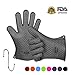 Produktbild Molecule Silikon Grillen Handschuhe, Backen Handschuhe 1 Paar, Perfekt Grillhandschuhe und Topflappen anti-hot, Kochen-Wasser-Beweis, Widerstandshochtemperatur, gutes Werkzeug für die Küche,Eine Größe Passt Die Meisten