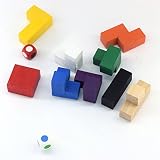 Joyeee® Denksportaufgaben aus Holz Gehirnjogging Puzzle Entwirrung Puzzles – #25 - 4