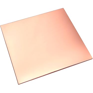 MIVIDE Foglio Di Rame A4, 300 X 200 X 0,8 Mm, 99% Puro, Piastra - Foto 7