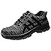 Produktbild MONDHAUS Unisex Sicherheitsschuhe Herren Damen Arbeitsschuhe Schutzschuhe mit Stahlkappe Atmungsaktiv Stahlkappe Schutzschuhe Traillaufschuhe Laufschuhe Sportschuhe Sneakersneaker Herren schwarz