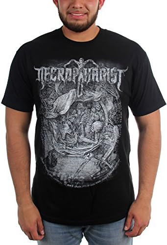 Necrophagist - Mens Mors T-Shirt, Medium, Black