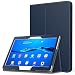 Produktbild MoKo Huawei MediaPad M3 Lite 10.0 Hülle - PU Leder Ständer Tasche Schutzhülle Schale Smart Case mit Stift-Schleife und Standfunktion für Huawei MediaPad M3 Lite 10.0 Zoll Tablet-PC, Marineblau
