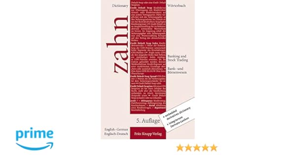 Wörterbuch Für Das Bank Und Börsenwesen Englisch Bd2 - 