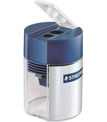 Taille-crayon Métal STAEDTLER 510 20 - Double Usage Pour Crayons Standard Et Crayons De Couleur