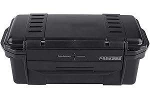 Samfox Boîte Extérieure, Outdoor Shock Et Résistant à La Pression étanche étanche Scellé Boîte de Rangement de Survie(C)