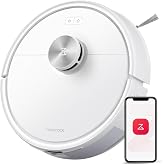 Roborock Q8 Smart Robot Vacuum Cleaner White 10,000 Pa HyperForce Suction Power, White