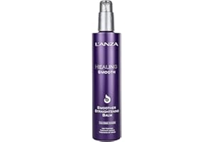 ‎L'ANZA L'ANZA Reibungslose Heilung Glatter Glättungsbalsam (250 ml), Mit Anti-Kräusel-Technologie, Nährt & Spendet Feuchtigkeit, Fördert die Natürliche Glätte & Beweglichkeit, Anti Frizz Creme